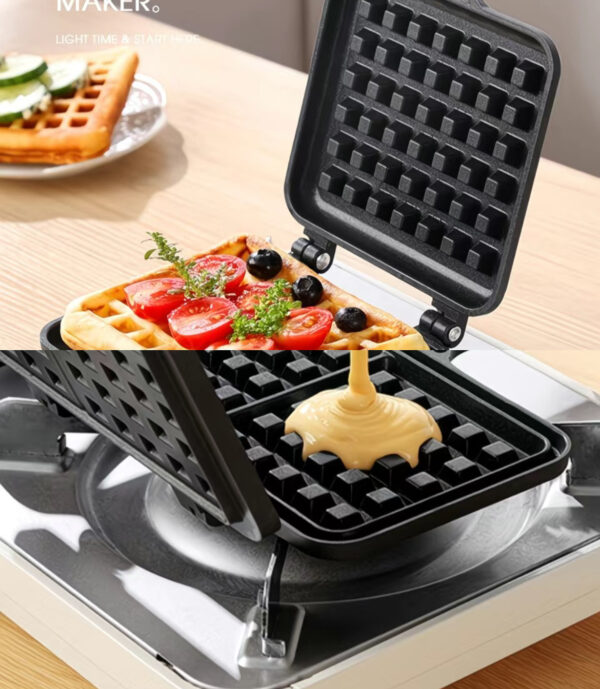 Nonstick Stovetop Belgian Waffle maker