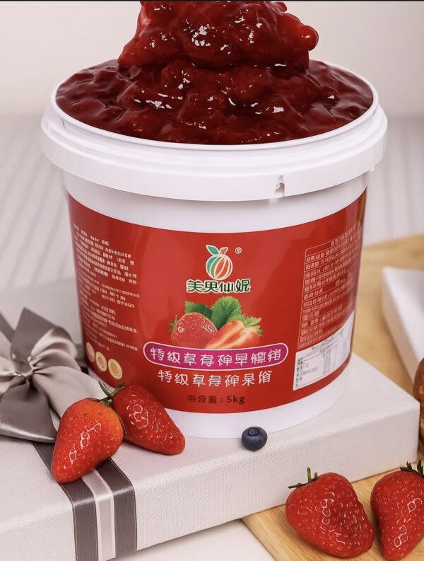 Premium Crushed Strawberry Filling