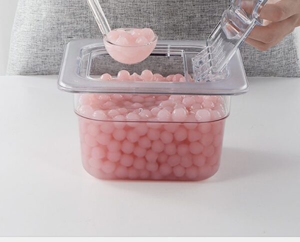 Acrylic Filp Top Boba Container 2kg