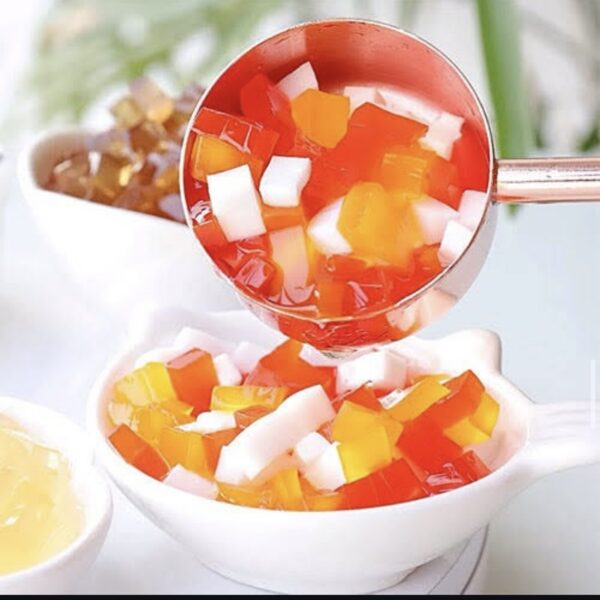 Rainbow Coconut Jelly