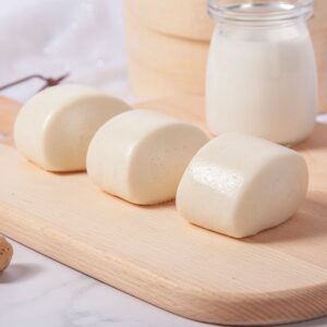 Milk Flavored Steamed Buns (pack of 12)